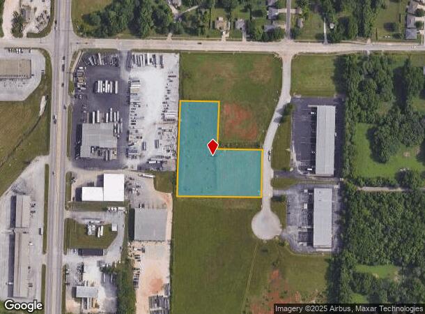  807 N Dickerson Ct, Springfield, MO Parcel Map
