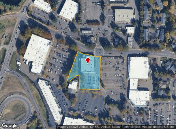 1024 Green Acres Rd, Eugene, OR Parcel Map