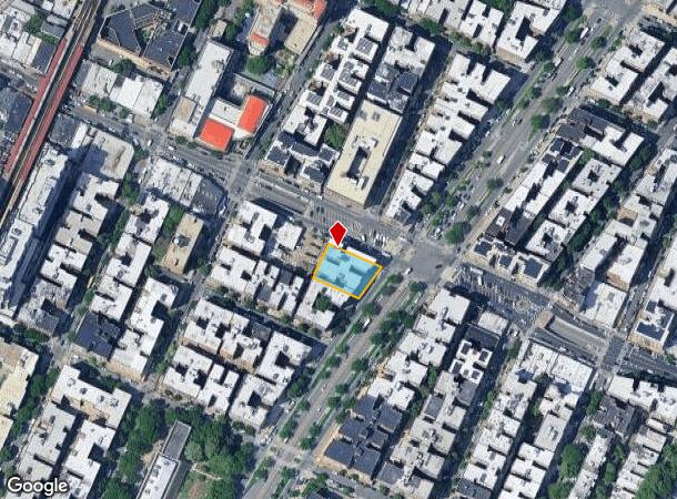  1197 Grand Concourse, Bronx, NY Parcel Map