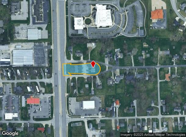  1616 N Mayfield Dr, Fort Wayne, IN Parcel Map