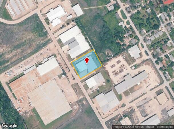 1600 Jack Mckay Blvd, Ennis, TX Parcel Map