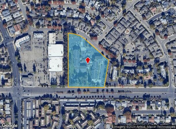  210 E Iris Ave, Stockton, CA Parcel Map