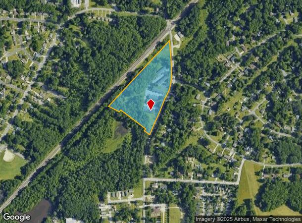 318 S Scientific St, High Point, NC Parcel Map