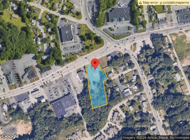  732 Tiogue Ave, Coventry, RI Parcel Map