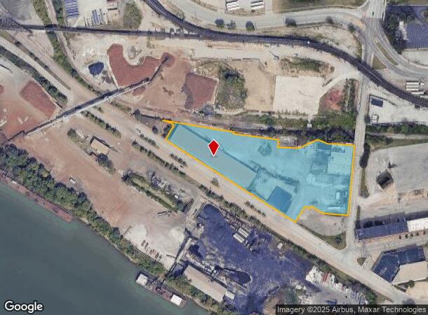  895 Mehring Way, Cincinnati, OH Parcel Map