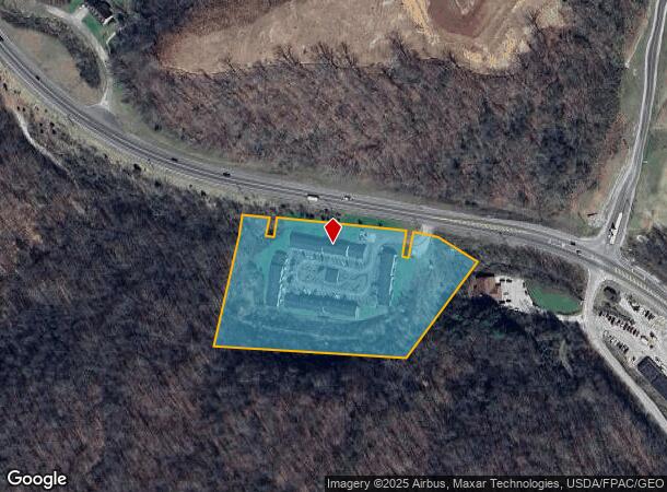 507 Frame Rd, Elkview, WV Parcel Map