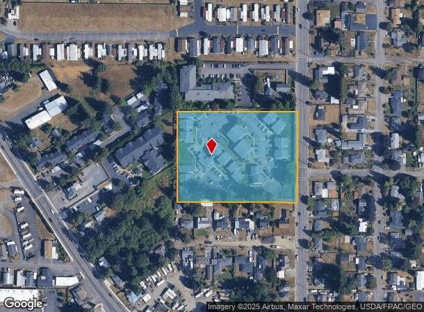 1401 Johnson Rd, Centralia, WA Parcel Map