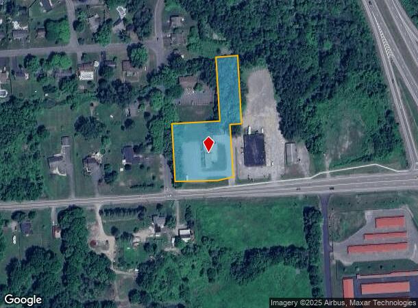  2115 Downer Street Rd, Baldwinsville, NY Parcel Map