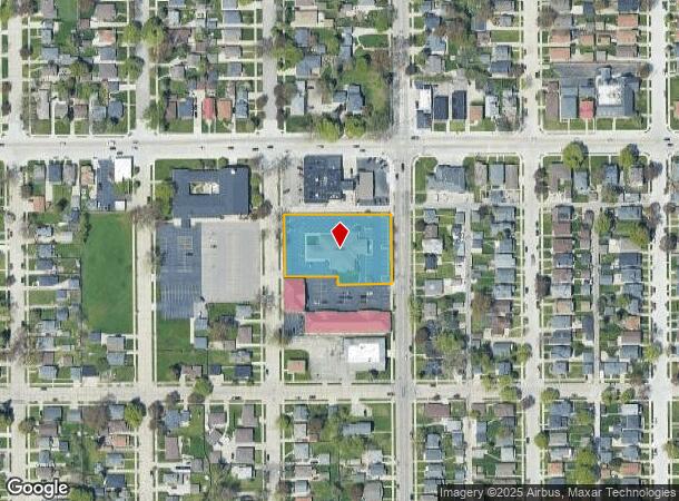 1212 Lathrop Ave, Racine, WI Parcel Map