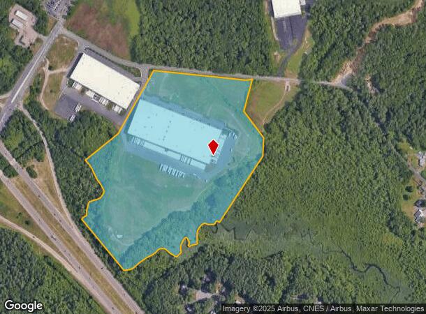 19 Leonard St, Norton, MA Parcel Map