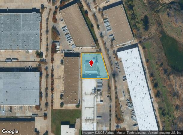 2725 114Th St, Grand Prairie, TX Parcel Map
