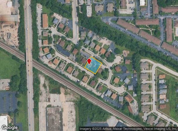 3852 W 124Th Pl, Alsip, IL Parcel Map
