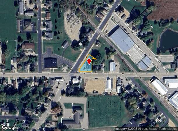  103 N Military Rd, Dane, WI Parcel Map