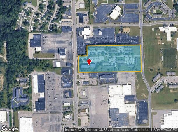 1221 S Main St, Adrian, MI Parcel Map