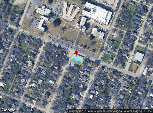 1123 Sycamore St, Waxahachie, TX Parcel Map