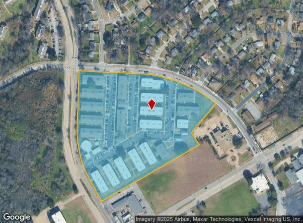 5969 Highland Village Dr, Dallas, TX Parcel Map