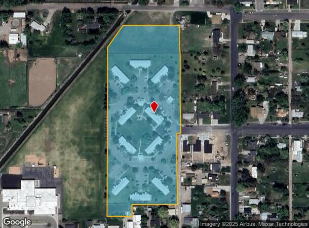 355 W Maple St, Shelley, ID Parcel Map