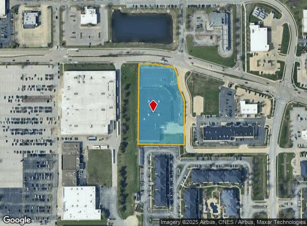  615 W Town Center Blvd, Champaign, IL Parcel Map