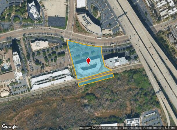 8989 Rio San Diego Dr, San Diego, CA Parcel Map