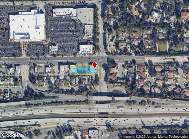  3870 E Foothill Blvd, Pasadena, CA Parcel Map