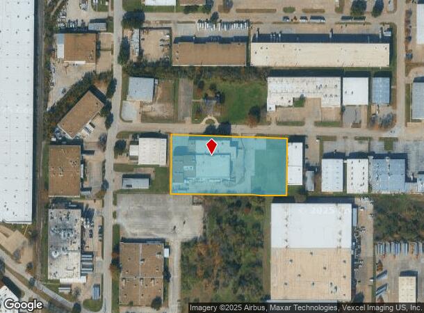  901 Santerre St, Grand Prairie, TX Parcel Map