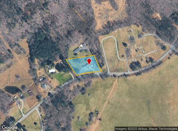 1576 Jamestown Rd, Menlo, GA Parcel Map