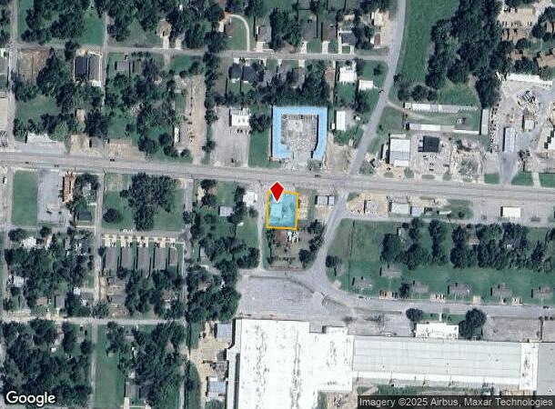  728 E Sam Rayburn Dr, Bonham, TX Parcel Map