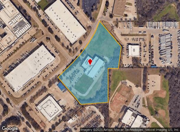  4650 Diplomacy Rd, Fort Worth, TX Parcel Map