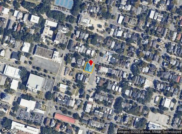  1201 Abercorn St, Savannah, GA Parcel Map