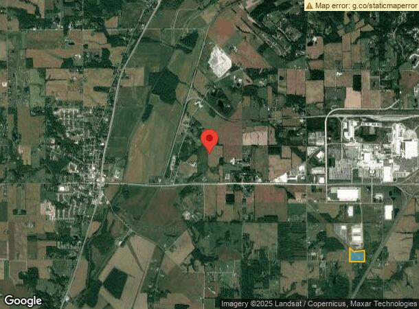  14250 Hamilton Rd, Roanoke, IN Parcel Map