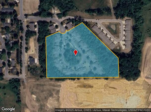  864 Dancing Oaks Cir, Menomonie, WI Parcel Map