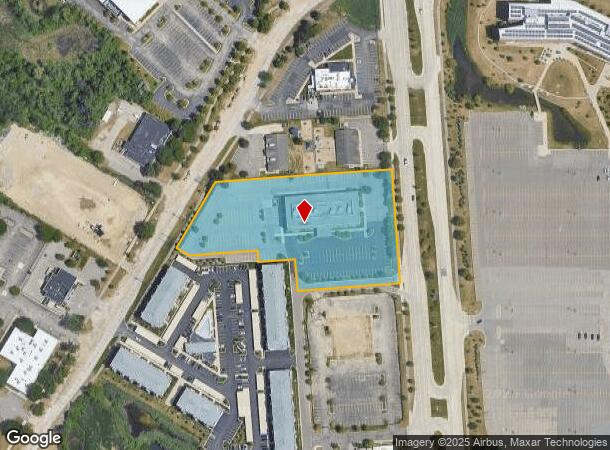  2251 N Squirrel Rd, Auburn Hills, MI Parcel Map