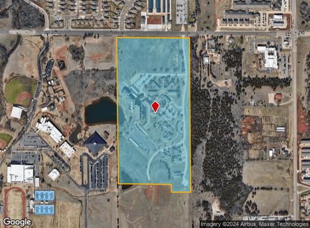  1400 Nw 122Nd St, Oklahoma City, OK Parcel Map