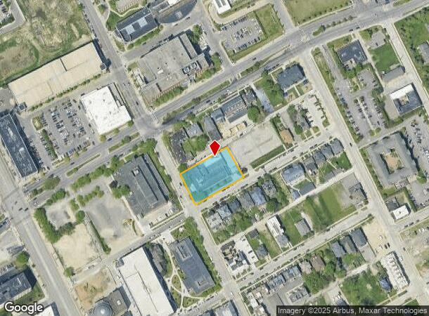  209 Eliot St, Detroit, MI Parcel Map