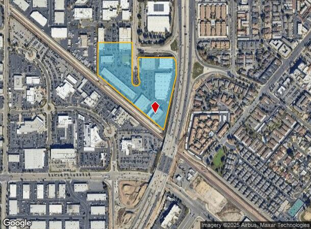 1441 Village Way, Santa Ana, CA Parcel Map