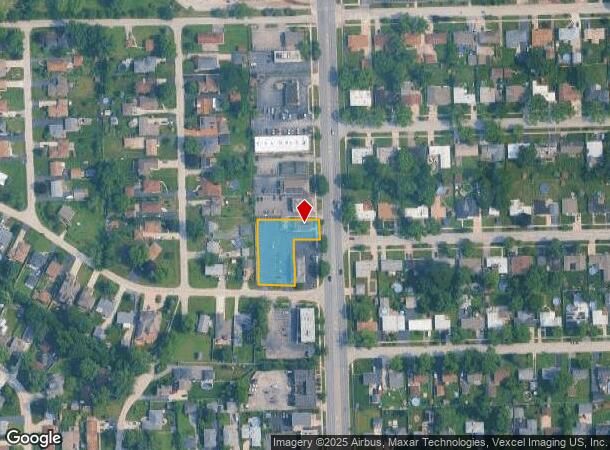 9750 S Roberts Rd, Palos Hills, IL Parcel Map