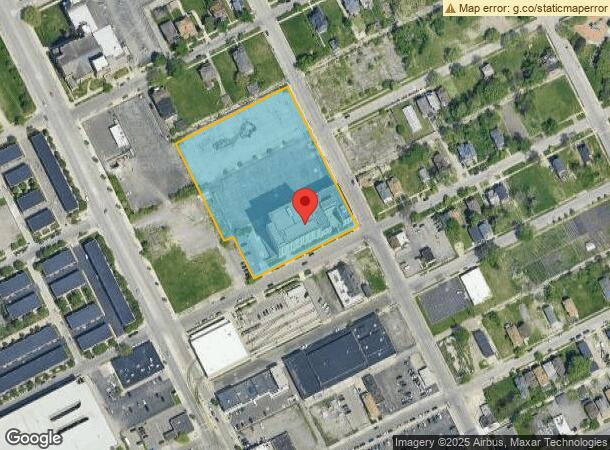  105 E Bethune St, Detroit, MI Parcel Map