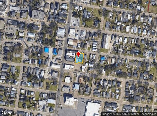  718 Wood St, Houma, LA Parcel Map