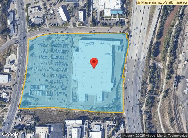  707 S 8Th St, Colorado Springs, CO Parcel Map