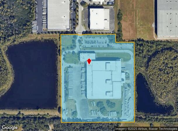  10900 Central Port Dr, Orlando, FL Parcel Map
