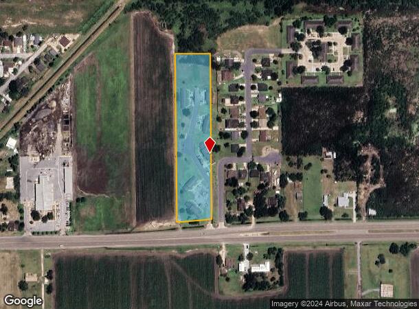  1100 E Santa Rosa Ave, Edcouch, TX Parcel Map