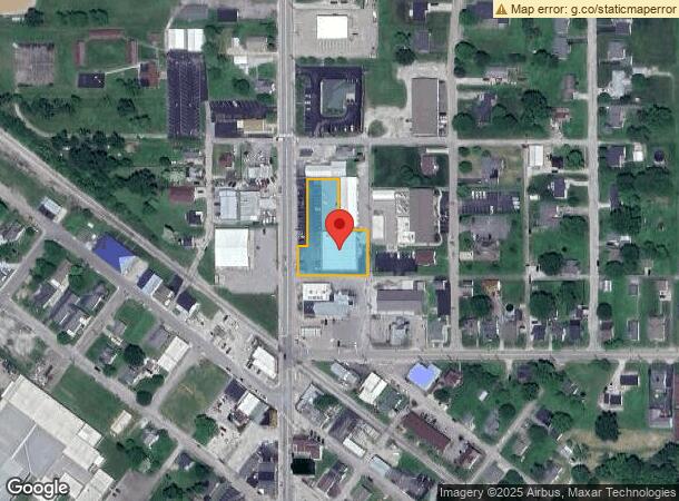  120 N Meridian St, Sunman, IN Parcel Map