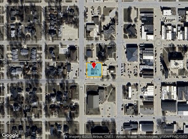  208 W Lincoln Way, Jefferson, IA Parcel Map