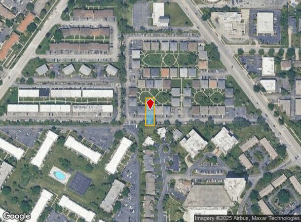  10368 Michael Todd Ter, Glenview, IL Parcel Map