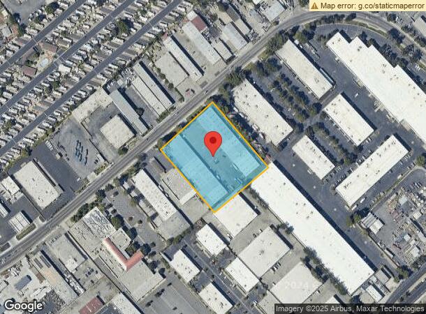  894 Commercial St, San Jose, CA Parcel Map