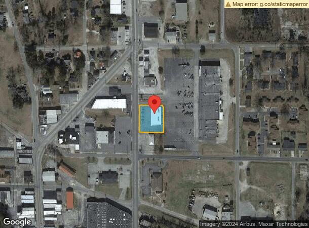  106 N Walnut St, Fairmont, NC Parcel Map