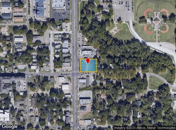  207 N Main St, Stillwater, OK Parcel Map