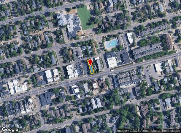  2041 Pearl St, Boulder, CO Parcel Map