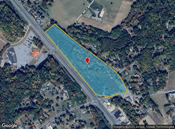  24813 Hollywood Rd, Hollywood, MD Parcel Map