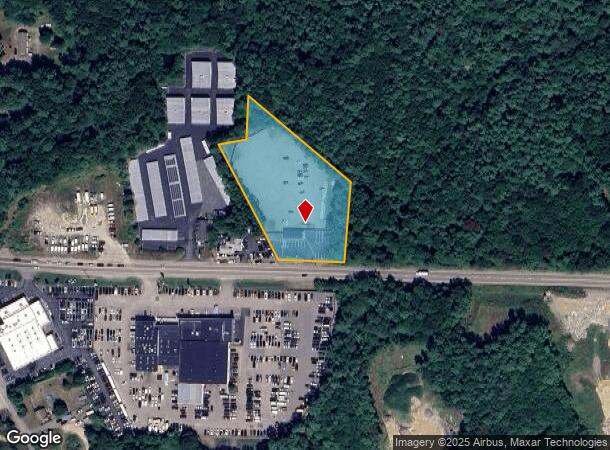 1708 New State Hwy, Raynham, MA Parcel Map